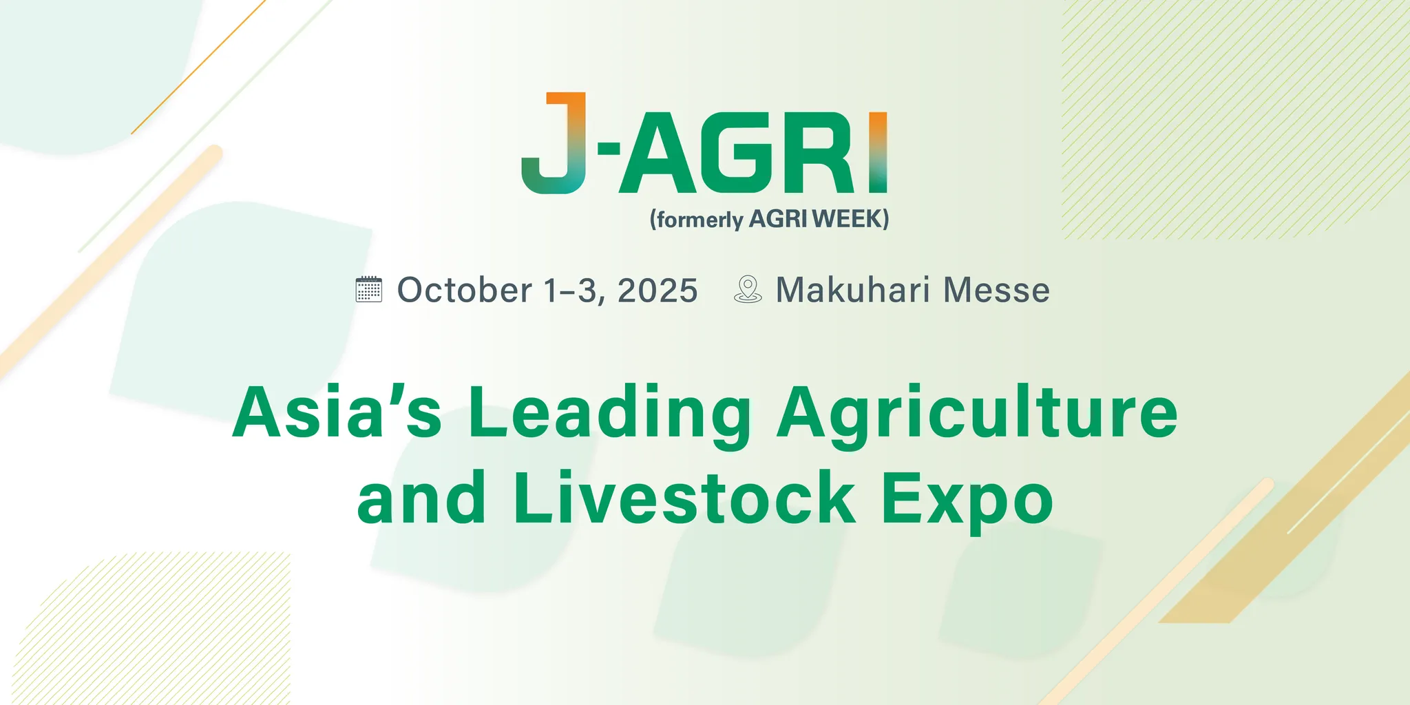 J-AGRI [Tokyo Show]